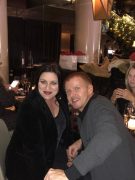 Celebrity nail technician party at Quaglinos